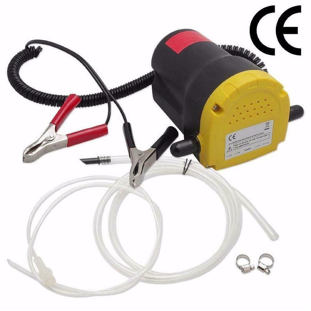 Mini 12V Electric Transfer Scavenge Suction Pump Oil gas Diesel Fuel Extractor