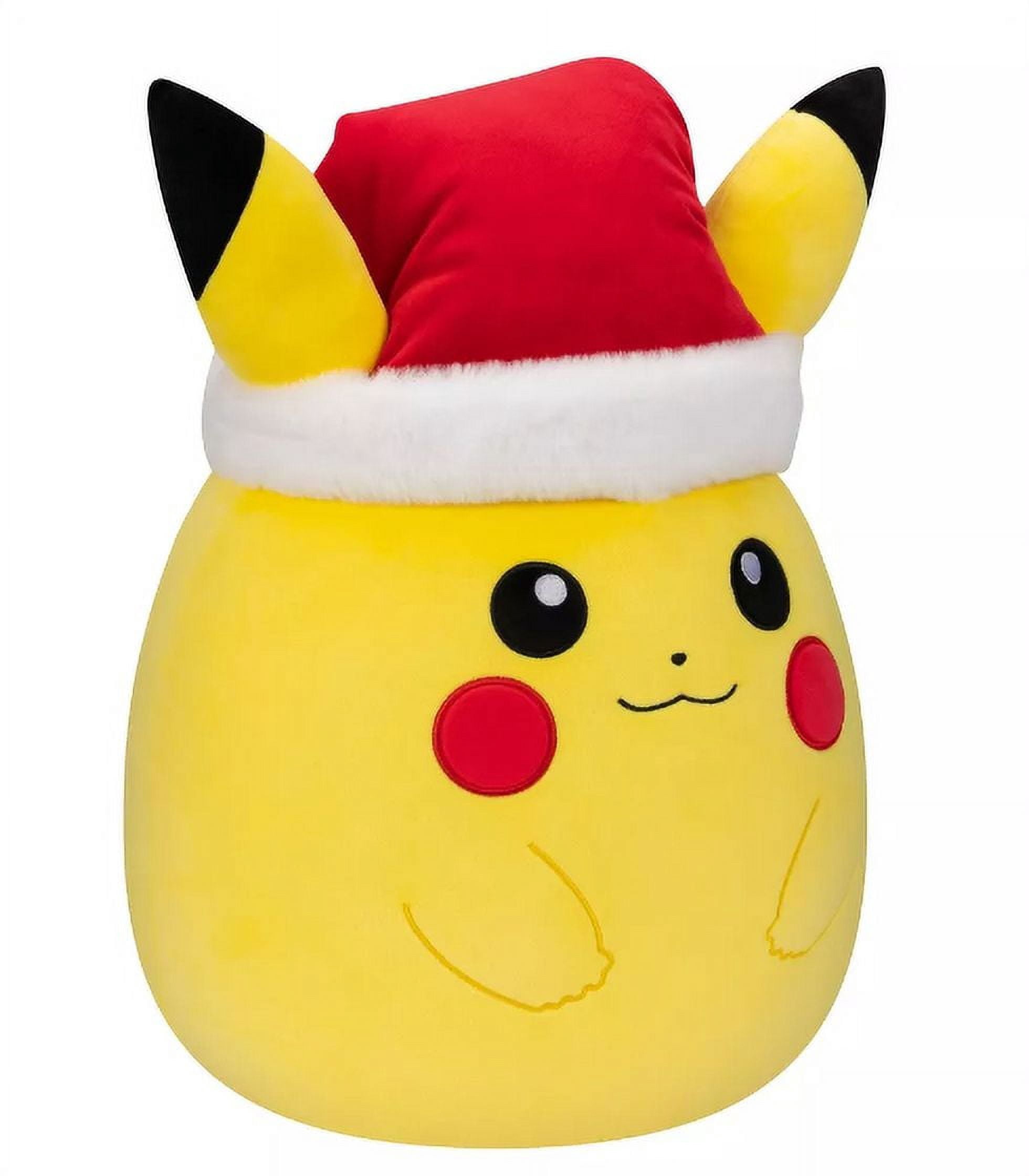 Squishmallows Pokemon 14" Pikachu Holiday Stuffed Plush Toy - Limited Edition
