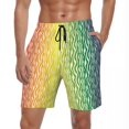 thumbnail image 1 of Summer Gym Shorts Men Zebra Stripe Running Surf Animal Print Custom Board Short Pants Stylish Comfortable Swim Trunks Plus Size, 1 of 5