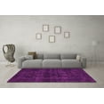 thumbnail image 3 of Ahgly Company Indoor Rectangle Abstract Pink Modern Area Rugs, 8' x 10', 3 of 4