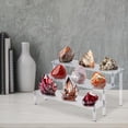 thumbnail image 3 of Acrylic Lifting Display Stand 3-Layer Perfume Tissue Display Stand Character Model Display Stand Dessert Rack,1 * Elevation display rack,Transparent, 3 of 6