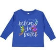 thumbnail image 3 of Inktastic Believe in Fairies Boys or Girls Long Sleeve Toddler T-Shirt, 3 of 5