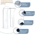 thumbnail image 4 of Funda de plástico transparente para timbre contra la lluvia, adecuada para modelos Ring, protector impermeable para timbres con vídeo, 4 of 4