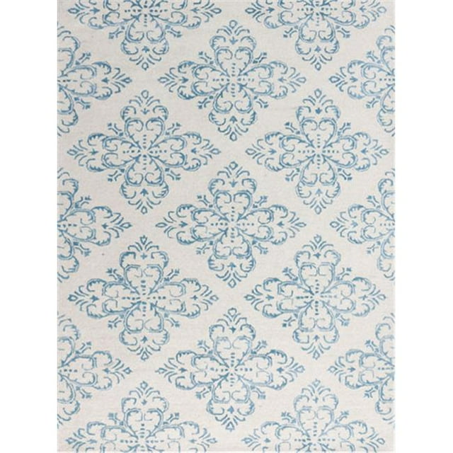Amer SND2700508 5 x 8 ft. Serendipity Modern Design Hand-Tufted Rug, Ocean Blue