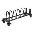 thumbnail image 4 of LOVIVER Barbell Rack Equipment Commercial Gym Workout Practical Barbell Storage Rack L Swivel Casters, 4 of 8