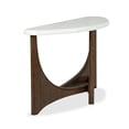 thumbnail image 2 of Magnussen Home Arwen Turkish Coffee Demilune Sofa Table, 2 of 9