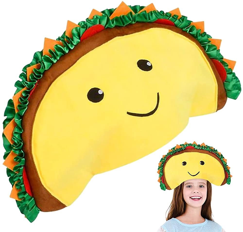 ArtCreativity Funny Taco Hat, 1 PC, Fun 