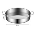 thumbnail image 6 of Vxdvou Multi-Purpose Stainless Steel Steaming and Baking Grill Pan, Non-Stick Honeycomb Tray for Steaming Pastries, Cakes & Snacks, High-Temperature Resistant, Kitchen Gadgets & Baking Essentials, 6 of 8