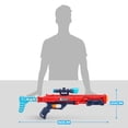 thumbnail image 4 of Dart Blaster XShot Excel Hawk Eye con 5 objetivos y 12 dardos rojos, 4 of 8