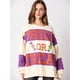 thumbnail image 5 of Sudaderas para Mujer con Lentejuelas, Bloques de Color, Cuello Redondo, Larga, Brillantes, Lindas Sudaderas. L, 5 of 8
