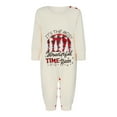 thumbnail image 2 of Matching Family Pajamas Set Striped Christmas Pajamas Sleepwear Dad Mom PJs, 2 of 10