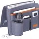 thumbnail image 1 of Caddy de cabecera, organizador de almacenamiento de cabecera con 5 bolsillos, soporte de gafas de tableta de teléfono de revista de Control remoto para el escritorio del sofá del dormitorio del hogar Vhermosa Cabeceras, 1 of 7
