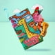 thumbnail image 4 of Libro de tela de dibujos animados Animal Tails Baby Bath Book para niños y niñas (jirafa), 4 of 6