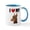White/Blue Inside, variant on CafePress - I Love My Doberman Mug - 11 oz Ceramic Mug - Novelty Coffee Tea Cup