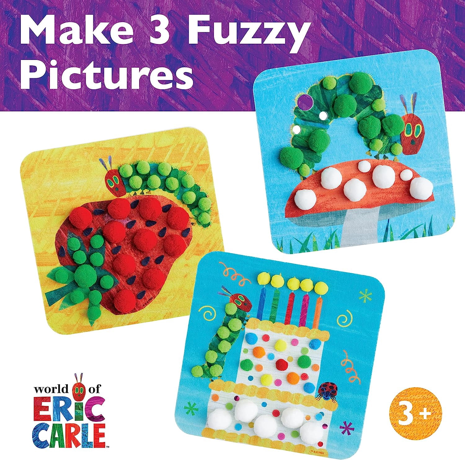 Creativity for Kids The Very Hungry Caterpillar Craft & Play Pictures - Arts and Crafts for Toddler Girls and Boys Ages 3+