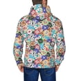 thumbnail image 5 of Zip Up Hoodies for Men - Colored Casino Chips Long Sleeve Comfrt Men'S Fashion Hoodies & Sweatshirts, Jackets for Men Hoodies Pullover Clothing Clothes with Pouch, 5 of 5