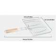 thumbnail image 3 of TIMIFIS Bbq Clip Barbecue Tools Bbq Grill Net Household Barbecue Net Clip Grilled Fish Clip Kitchen Gadgets, 3 of 8