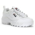 thumbnail image 5 of Fila FW01655-111 : Men's Disruptor II Sneaker White, 5 of 7