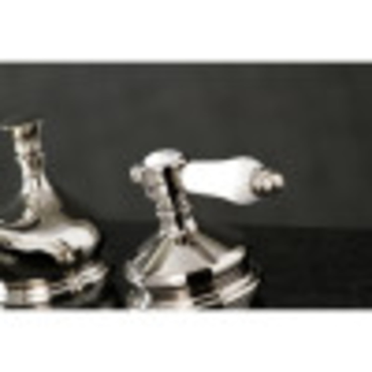 Kingston Brass KS1166BPL 8 in. Widespread Bathroom Faucet, Polished Nickel
