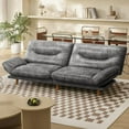 thumbnail image 2 of Homall Canapé-Lit Futon avec Dossier Réglable et Accoudoirs Réglables à Cinq Angles Canapé pour Petits Espaces Salon Bureau, 2 of 7