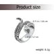 thumbnail image 2 of GOOHOCHY 1 pieza elegante anillo ajustable en forma de serpiente anillo de cobra retro personalidad decoración de dedo anillo de fiesta para hombres y niños (n. ° 8), 2 of 7