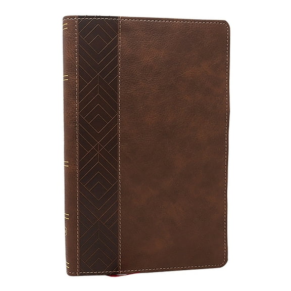 Nkjv, Personal Size New Testament, Brown Leathersoft, Red Letter, Comfort Print, (Hardcover)