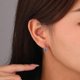 thumbnail image 2 of Pendientes de diamantes en plata de ley S925 - Código de modelo 2017, 2 of 4