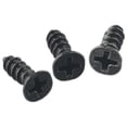 thumbnail image 5 of Fence Post Caps 4x4（Actual 3.5"x3.5"）,Deck Post Plastic Caps with Screws,Protect Wooden Fence Poles Outdoor in Low Profile-Black, 5 of 9
