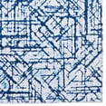 thumbnail image 3 of Linon Motif Printed Faux Rabbit Blue 8' X 10' Rectangle Area Rug RUGPR0381, 3 of 6