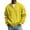 Yellow, variant on Men's Lightweight Jackets Casual Light Jackets for Men Waffle Bomber Jacket Varsity Coat with Zipper