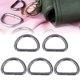 thumbnail image 1 of Anillos en D Bolsas Collares 100 Piezas Metal Carteras Compactas Collares Hardware Ropa Hebillas ANGGREK Otros, 1 of 8