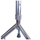 thumbnail image 4 of Baston de Tres Apoyos Tynor EB090101C Aluminio Plata, 4 of 4