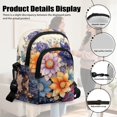 thumbnail image 5 of TSOVTHRID Boho Mandala Floral Print Small Crossbody Purse for Women Cell Phone Bag Handbag with Zipper Closure Women's Travel Pouch Shoulder Bag for Daily Use, 5 of 7