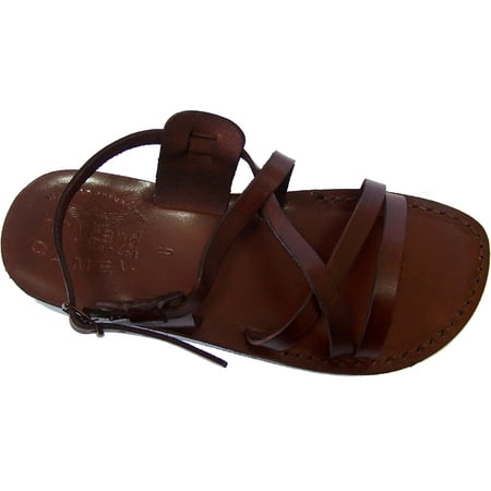 

Holy Land Market Unisex Genuine Leather Biblical Sandals (Jesus) Yashua Style II (36 M EU)