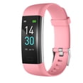 thumbnail image 1 of Runmifit Smart Wristband Heartrated Pulsera de presión arterial Pulsera impermeable para la temperatura corporal, Rosa Jumpingount EL001081-04B, 1 of 2