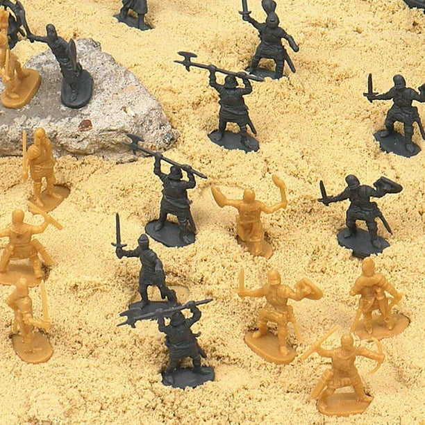 200Pcs Plastic Army Men Miniature Soldier Figures Army Men Figures Soldiers  Toys 