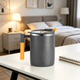 thumbnail image 2 of Clearance Under $6 Dark Gray Double Wall Vacuum Insulated Coffee Mug, 450ml Stainless Steel Travel Cup with Lid and Handle, 2 of 5