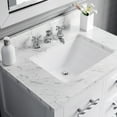 thumbnail image 5 of Water Creation Madalyn 30" Single Sink Hardwood Bathroom Vanity in Pure White, 5 of 7