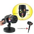 thumbnail image 3 of 12 Pattern Slides Dazzling Laser Light Show Outdoor Lights Projector Light for Holiday Party, 3 of 8