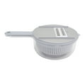 thumbnail image 4 of Fruit Vegetable Grater, Versatile Convenient Keep Freshing Potato Slicing Machine With Drain Basket For Restaurant Grey,Green, 4 of 8
