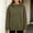 Army Green plus size zip up sweaters a1, variant on SSZMDLB Women Plus Size Hooded Sweaters Fall Winter Long Sleeve Zip Up Casual Loose Fit Blouses Soft Fleece Pullover Tops, Army Green L
