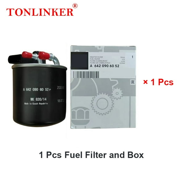 1 Fuel Filter - Fuel Filter, For Mercedes Benz CLA Class W117 C117 X117 2013-2019 CLA 200d 200CDI 220d 220CDI 4MATIC OM651