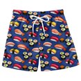 thumbnail image 3 of LRen Boys Size 10 Swim Trunks,Toddler Boys Board Shorts Swim Trunks for Kids Toddler Boy Quick Dry Bathing Suit Beach Swimsuit,Dark Blue, 3 of 3