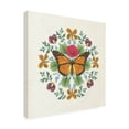 thumbnail image 2 of Wild Apple Portfolio 'Butterfly Mandala I v2' Canvas Art, 2 of 4