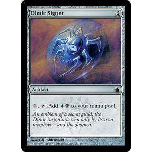 MtG Ravnica: City of Guilds Common Dimir Signet (Foil) #260