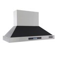 thumbnail image 1 of Kucht Professional 48 In. Wall Mounted Range Hood 1200cfm In Black, 1 of 7