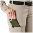 thumbnail image 4 of 5.11 Tactical Women's Fast-Tac Urban Pants, Water-Resistant Finish, 4-Way Stretch, Khaki, 12/Long, Style 64420, 4 of 5