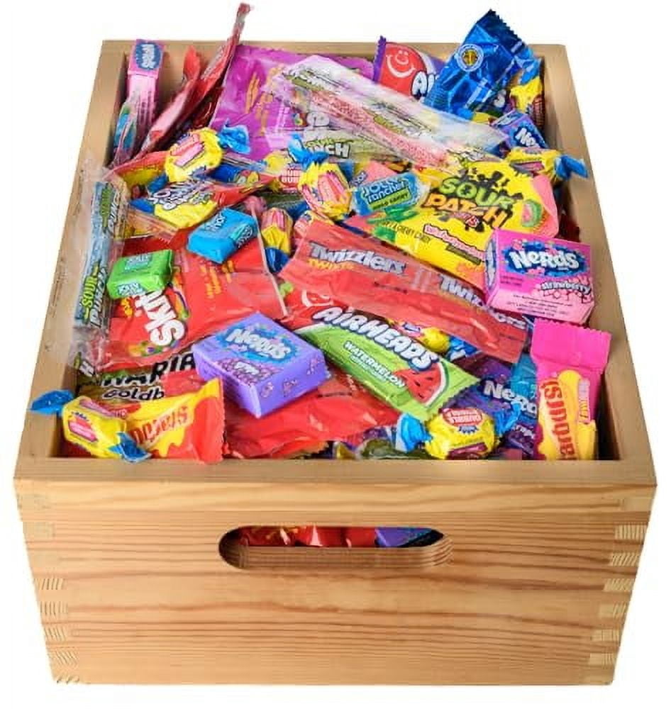 Assorted Bulk Candy Variety Pack-10 Flavors 5 Lbs Individually Wrapped Mixed Candy, Pinata Candy Bags, Fruit Mix Candy Packs For Classroom, Office, Birthday Parties, Kids, College Students & Adults