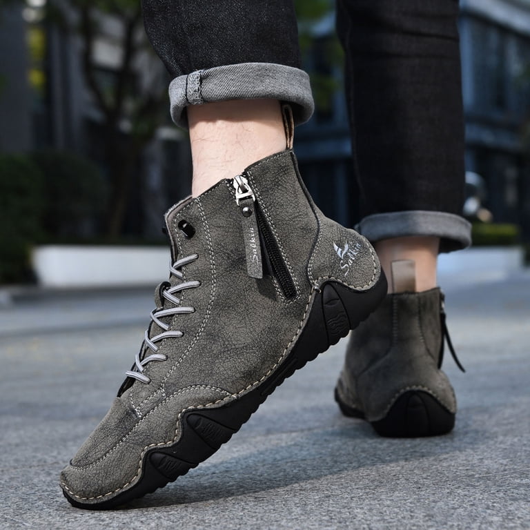 I.tavel - Men’s Waterproof Lace-Up Chukkas Timberland Redwood Falls Waterproof Chukka Boot - Wheat - US  main image 4