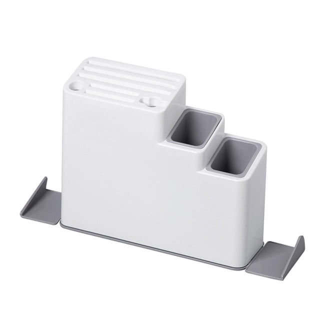 Soporte para palillos chinos, escurridor, jaula, utensilios de cocina, estante para cucharas, hogar, blanco